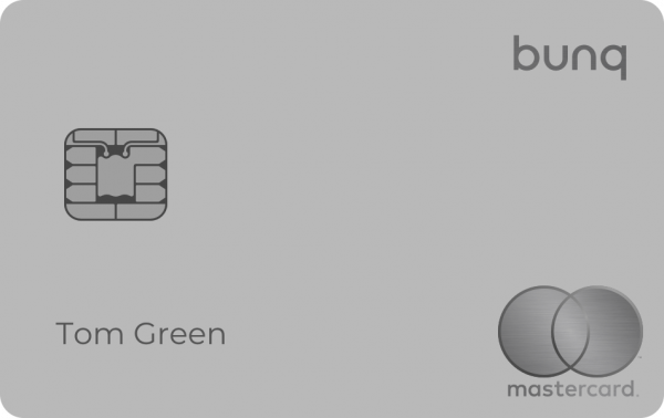 Bunq Corporate Credit Card Easy Green